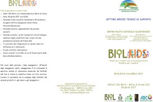 Brochure  Biolkids 2017 calabria - Fronte
